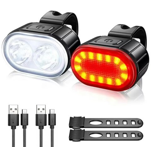 RW33 Lampka rowerowa przód tył