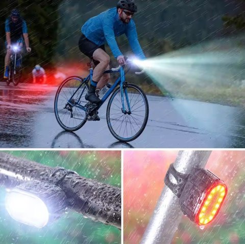 RW33 Lampka rowerowa przód tył