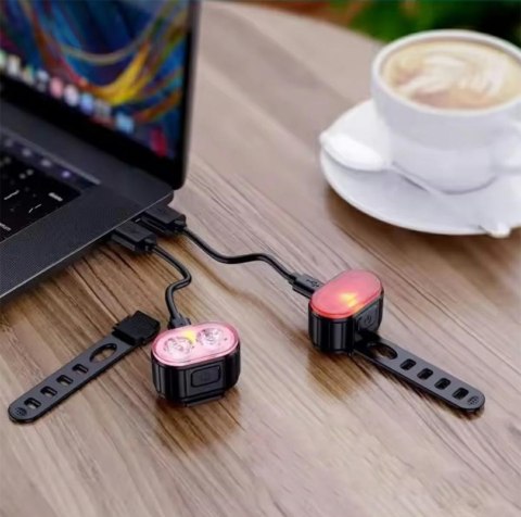 RW33 Lampka rowerowa przód tył