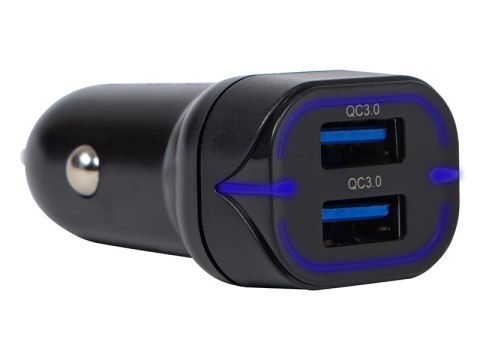 75-767# Ładowarka samochodowa g 36d 2x usbx2 36w