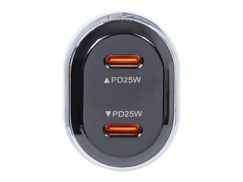 75-776# Ładowarka samochodowa `g50a 2x usb-c 50w