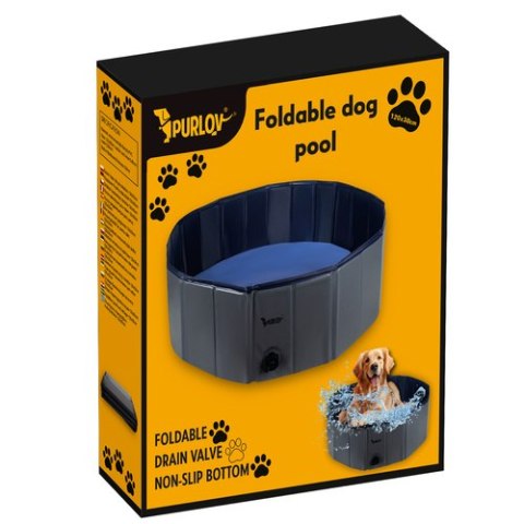 Basen/ kojec dla psa składany 120x30 Purlov 23831