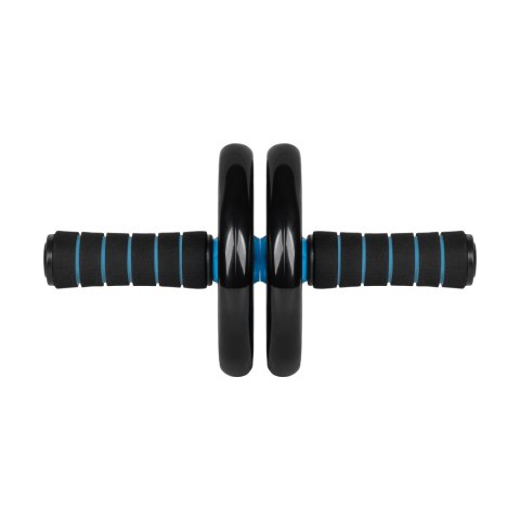 Kółko podwójne, roller do ćwiczeń mięśni brzucha AB Wheel AB-2 , REBEL ACTIVE