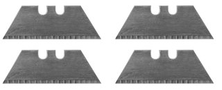 Nóż trapezowy mini + 4 ostrza w słoiku, wielokrotność 30 szt.