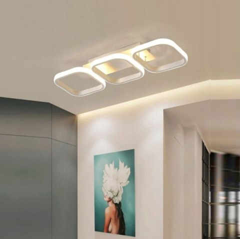 ZD118A Lampa wisząca plafon biały 33w