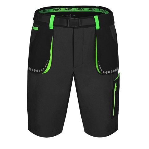 Krótkie spodenki PREMIUM, 4 way stretch, czarne, rozmiar S Krótkie spodenki PREMIUM, 4 way stretch, czarne, rozmiar S