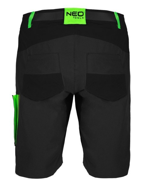 Krótkie spodenki PREMIUM, 4 way stretch, czarne, rozmiar S Krótkie spodenki PREMIUM, 4 way stretch, czarne, rozmiar S
