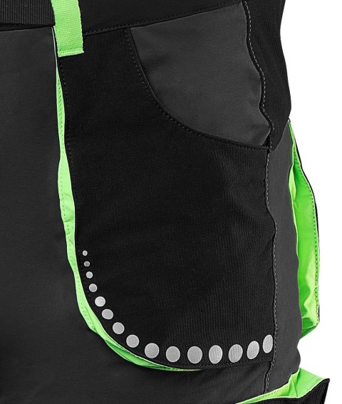 Krótkie spodenki PREMIUM, 4 way stretch, czarne, rozmiar S Krótkie spodenki PREMIUM, 4 way stretch, czarne, rozmiar S