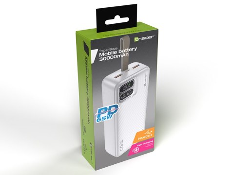 Power bank TRACER BLAZE 30000mAh 65W WH