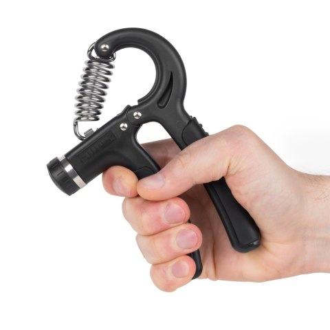 Ściskacz do ćwiczeń, treningu rąk, regulowany 5-60kg, REBEL ACTIVE