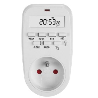 Włącznik czasowy - timer cyfrowy GreenBlue, max. obciążenie 16A, IP20, GB362 E