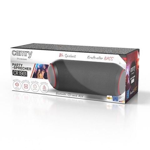 CR 1901 black Głośnik bezprzewodowy - bluetooth