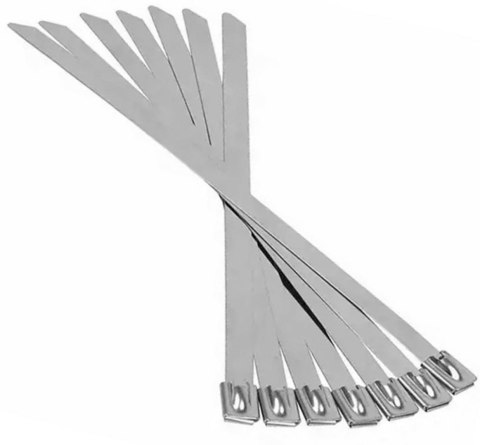 DA128A Opaska zaciskowa stalowa 300x4,6mm 100szt DA128A Opaska zaciskowa stalowa 300x4,6mm 100szt