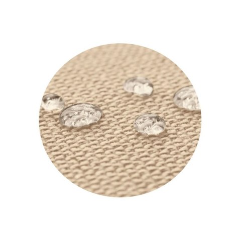 PODUSZKA OGRODOWA BOCIANIE GNIAZDO 112x113CM Z ZAGŁÓWKIEM BEŻOWA