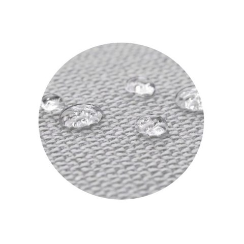 PODUSZKA OGRODOWA BOCIANIE GNIAZDO 112x113CM Z ZAGŁÓWKIEM JASNOSZARA