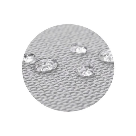 ZESTAW OGRODOWY 180x60x50CM + 2 PODUSZKI 42X42 CM JASNOSZARY