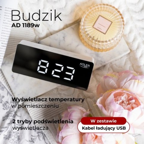 AD 1189 white Budzik AD 1189 white Budzik