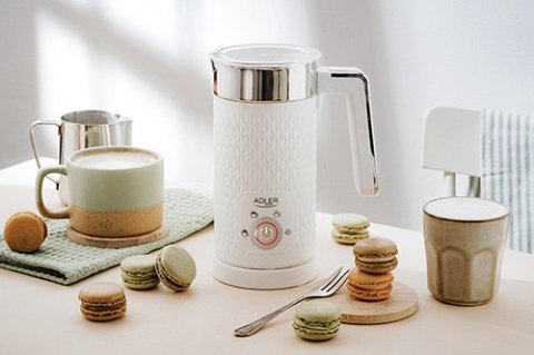 AD 4494 white Spieniacz do mleka - spienianie i podgrzewanie (latte i cappucino)