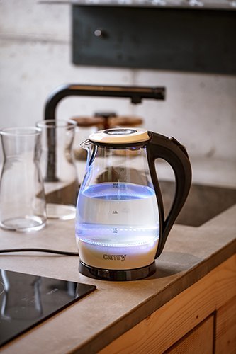 CR 1251 white Czajnik szklany 1,7 l