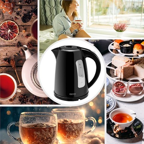 CR 1255 black Czajnik plastikowy 1,7 l