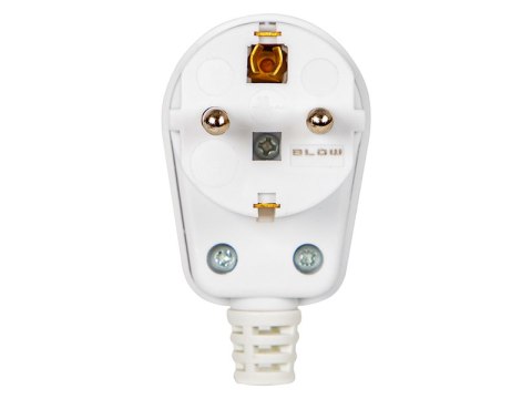 98-150# Wtyczka wt-16 pr kątowa biała 98-150# Wtyczka wt-16 pr kątowa biała