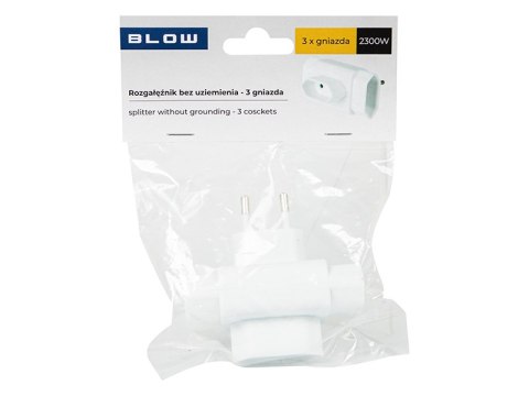 98-600# Rozgałęźnik r-1 pr 3gn bez uziemienia 98-600# Rozgałęźnik r-1 pr 3gn bez uziemienia