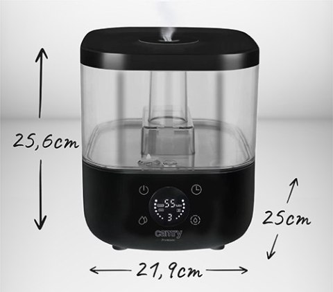 CR 7973 black Nawilżacz ultradźwiękowy