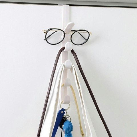 DA185 Wieszak na drzwi bez wiercenia 5 haczyków