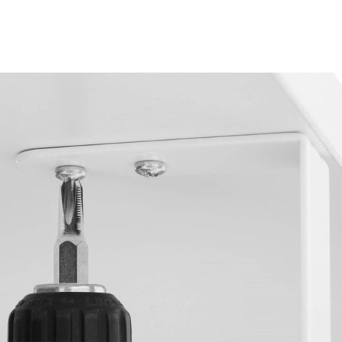 DA263 Organizer na kable pod biurko blat czarny