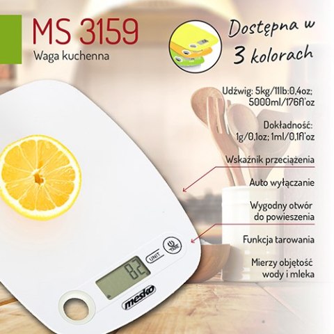 MS 3159 white Waga kuchenna MS 3159 white Waga kuchenna
