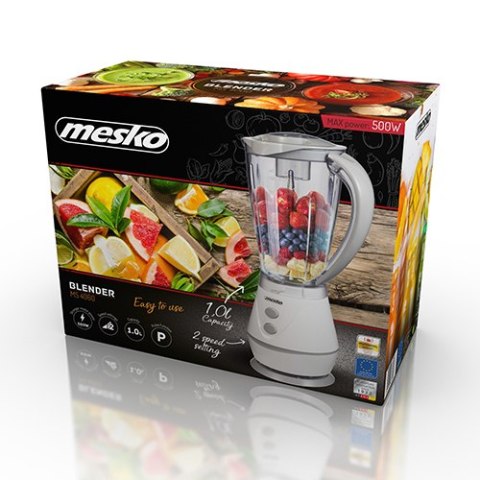 MS 4060g grey Blender kielichowy - 1l MS 4060g grey Blender kielichowy - 1l