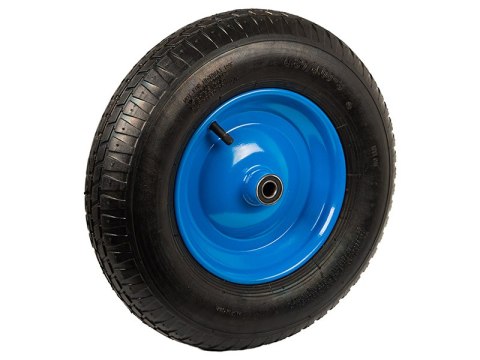 69-027# Koło 39cm do taczki wózka 390x92 4,80/4 niebieskie 69-027# Koło 39cm do taczki wózka 390x92 4,80/4 niebieskie
