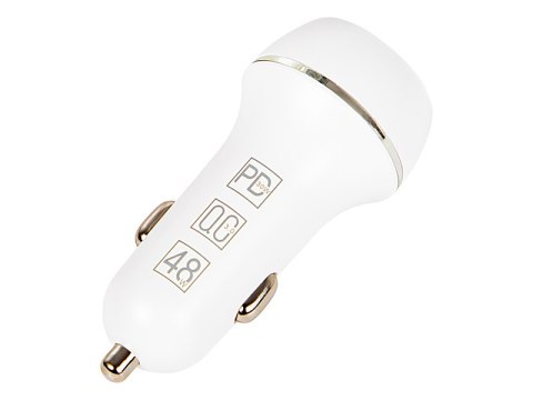 75-758# Ładowarka samochodowa gniazdo 2x usb-a+usb-c 48w g48w