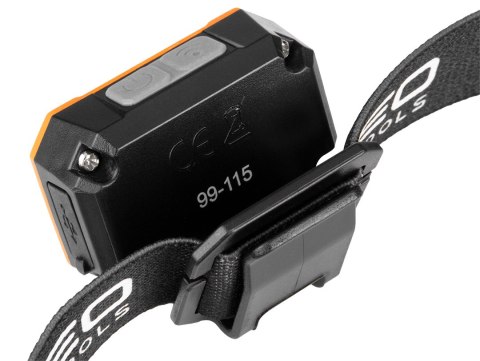 Latarka czołowa akumulatorowa 500 lm USB COB LED 12 szt. Latarka czołowa akumulatorowa 500 lm USB COB LED 12 szt.