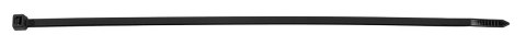 Opaski zaciskowe EXTREME 4.8 x 200 mm, czarne, 100 szt.
