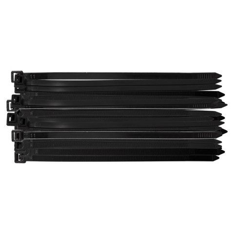 Opaski zaciskowe EXTREME 7.6 x 200 mm, czarne, 50 szt.