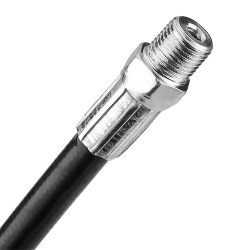 Wężyk do smarownicy z końcówką 4 szczękową