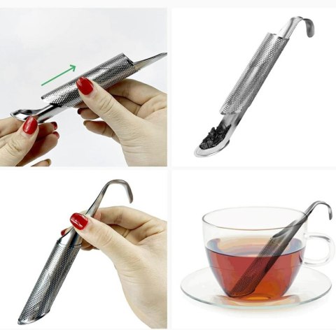 AG908A Zaparzacz stalowy do herbaty ziół