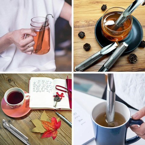 AG908A Zaparzacz stalowy do herbaty ziół