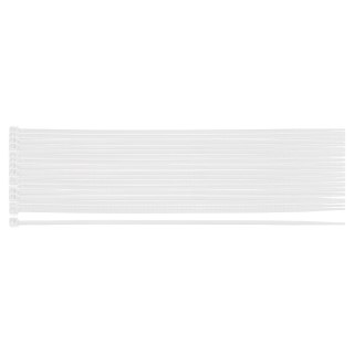 Opaski zaciskowe EXTREME 2.5 x 200 mm, białe, 100 szt.