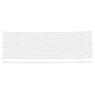 Opaski zaciskowe EXTREME 4.8 x 200 mm, białe, 100 szt.