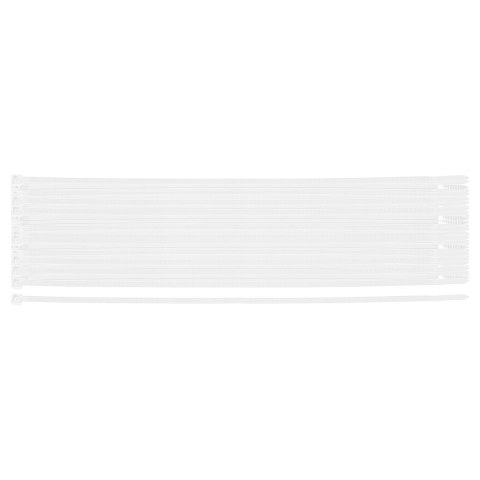 Opaski zaciskowe EXTREME 4.8 x 450 mm, białe, 50 szt.