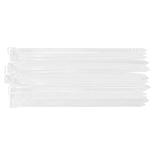 Opaski zaciskowe EXTREME 7.6 x 200 mm, białe, 50 szt.