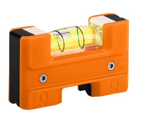 Poziomnica kieszonkowa z zaczepem do paska