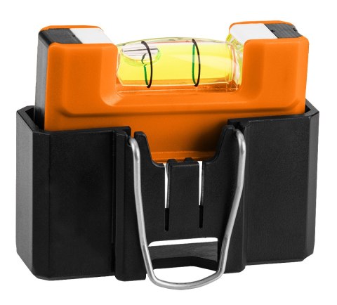 Poziomnica kieszonkowa z zaczepem do paska