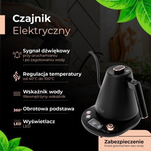 AD 1349 Czajnik metalowy z długą wylewką 1,0l