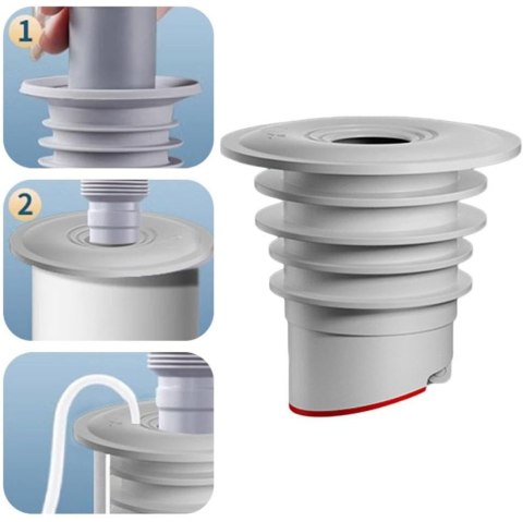 DA272A Syfon magnetyczny silikonowy 40-45mm