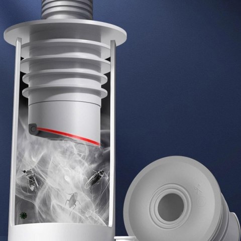 DA272A Syfon magnetyczny silikonowy 40-45mm