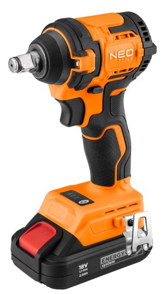 Klucz udarowy bezszczotkowy Energy+ 18V, 350 Nm, 1/2?, compact, bez akumulatora