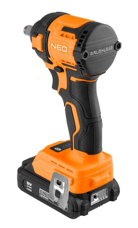Klucz udarowy bezszczotkowy Energy+ 18V, 350 Nm, 1/2?, compact, bez akumulatora Klucz udarowy bezszczotkowy Energy+ 18V, 350 Nm, 1/2?, compact, bez akumulatora